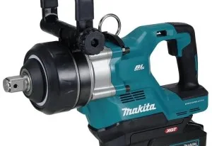 Máy Siết Bu Lông Dùng Pin(25.4MM/CỐT NGẮN/BL)(40V MAX) – Makita TW009GT201 (Kèm 2 Pin, 1 Sạc)
