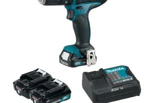 Máy khoan búa, vặn vít dùng pin HP333DSAE (12V) (Sạc nhanh(DC10SB), 2 pin 2.0Ah(BL1021B))