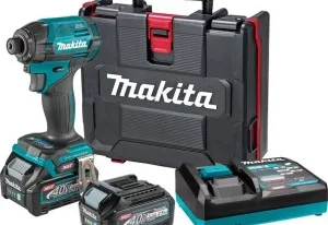 Máy bắt vít dùng pin Makita TD002GD202 (BL)(40V MAX) (kèm 02 pin 2.5Ah + 1 sạc)
